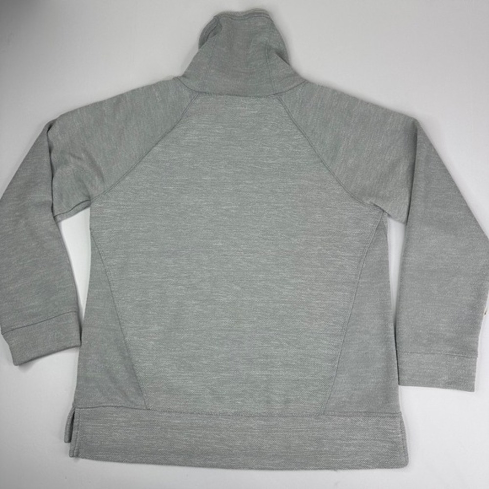 L.L.Bean Womens Gray Shawl Neck Pullover Athletic Sweatshirt‎ Size Medium - Picture 7 of 16